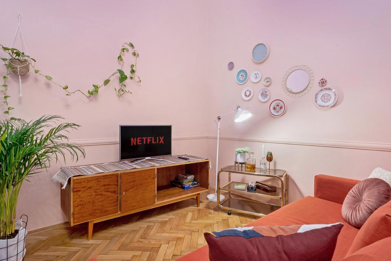 Cozy Boho Apartment, Super Central, Parliament, Netflix Budapeste Exterior foto